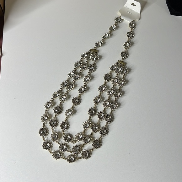 Layered Bohemian Bronze Statement Necklace - Picture 8 of 9